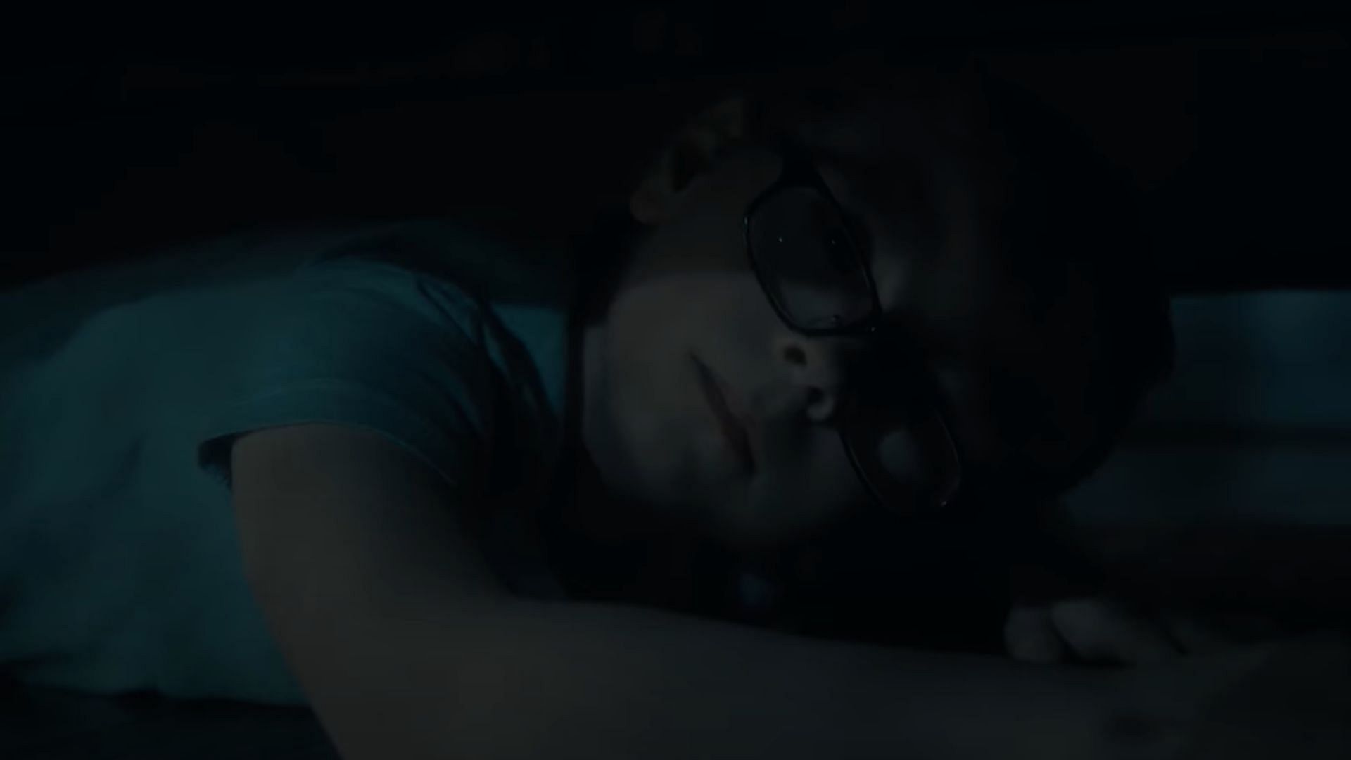 Little Luke is haunted (Image via YouTube/Still Watching Netflix)