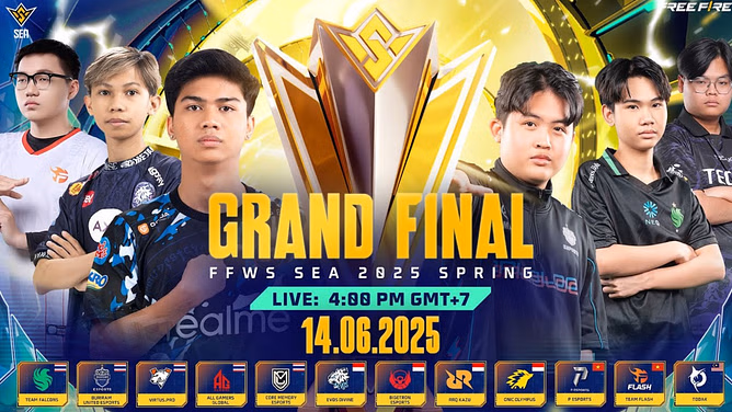 FFWS 2025 SEA Spring Grand Finals: Livestream, date, teams, and prize pool distribution
