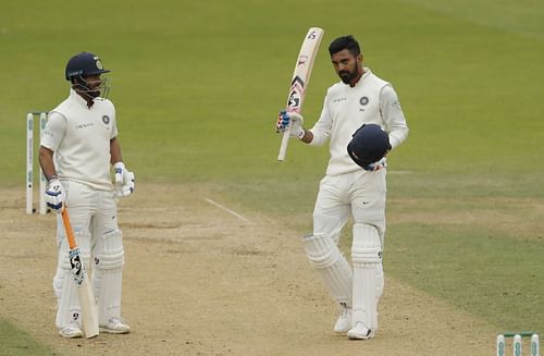 KL Rahul is no stranger to big scores in English conditions [Credit: Getty]