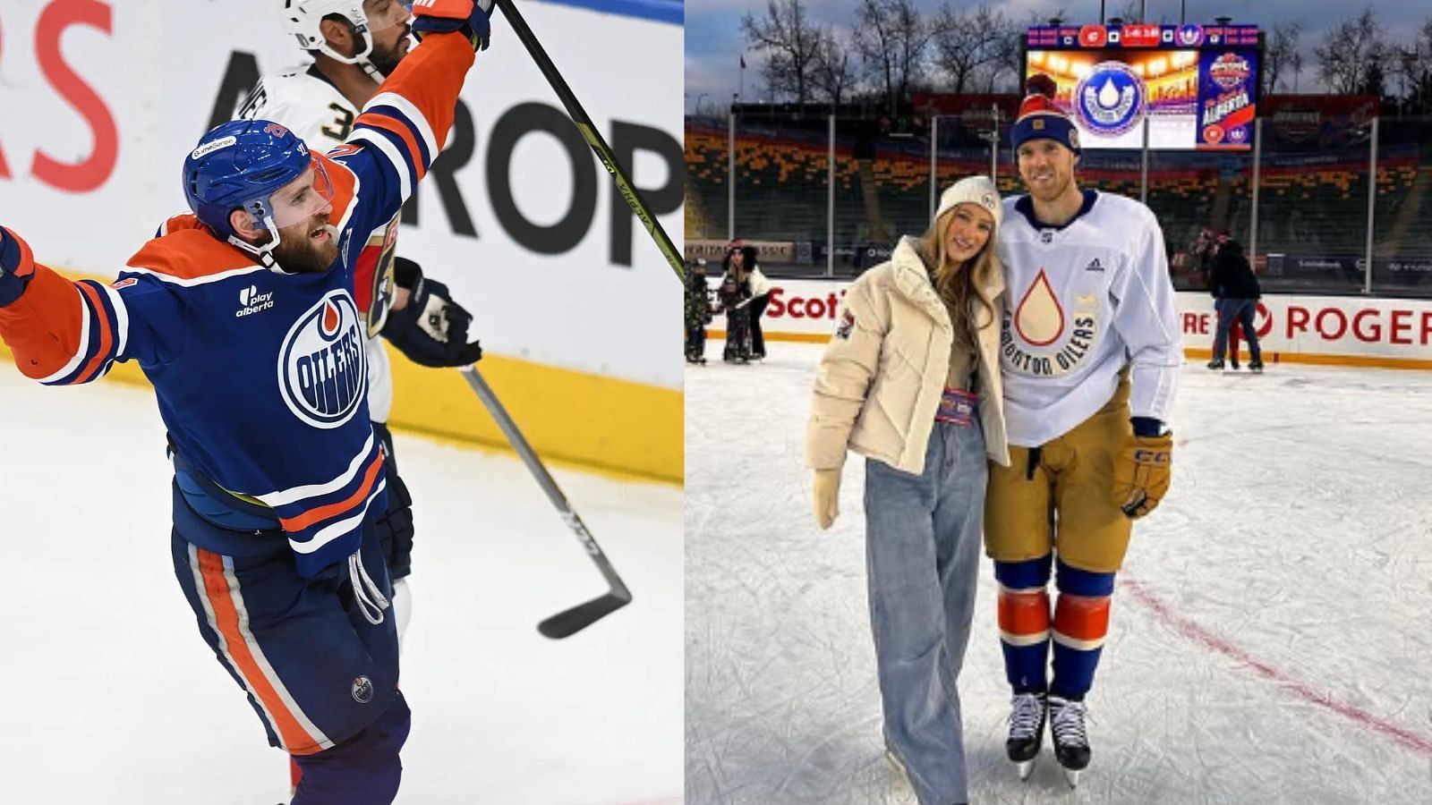 Connor McDavid&rsquo;s wife Lauren Kyle drops 3-word reaction to Leon Draisaitl&rsquo;s OT winner in Game 1 against Panthers