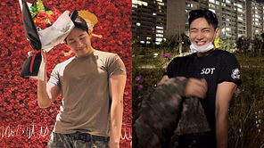"Such a fine man" — Fans in awe as BTS' Taehyung's new military pictures with fellow soldiers go viral online ahead of his discharge