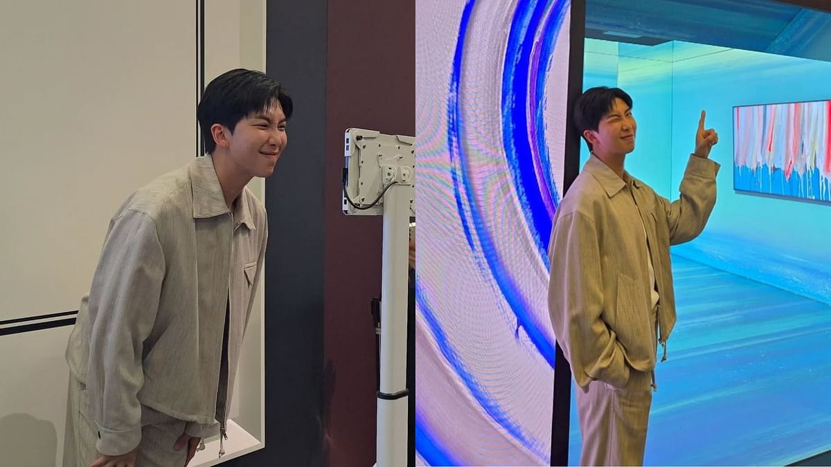 "Leave him alone"- Fans react as an alleged video of BTS' RM smoking in Paris goes viral