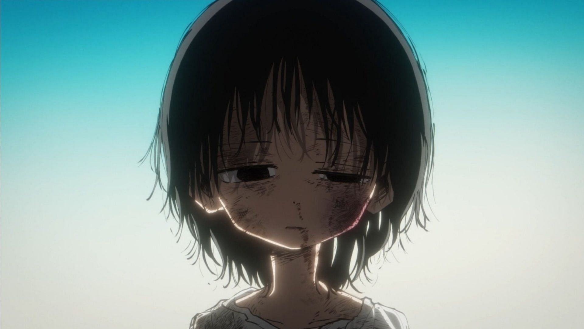 Shizuka as seen in Takopi&rsquo;s Original Sin episode 1 (Image via ENISHIYA)