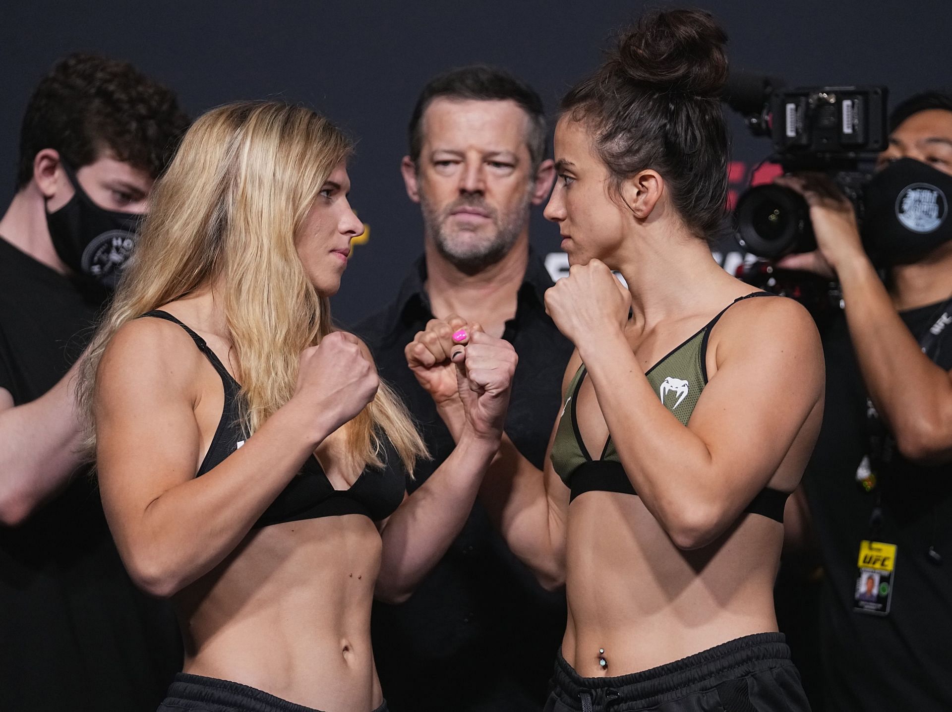 UFC Fight Night: Sandhagen v Dillashaw Weigh-in - Source: Getty