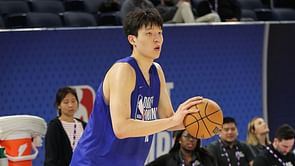 "Chinese Jokic lesgo": NBA fans stunned as Trail Blazers select Lakers target Yang Hansen at No. 16 in massive leap