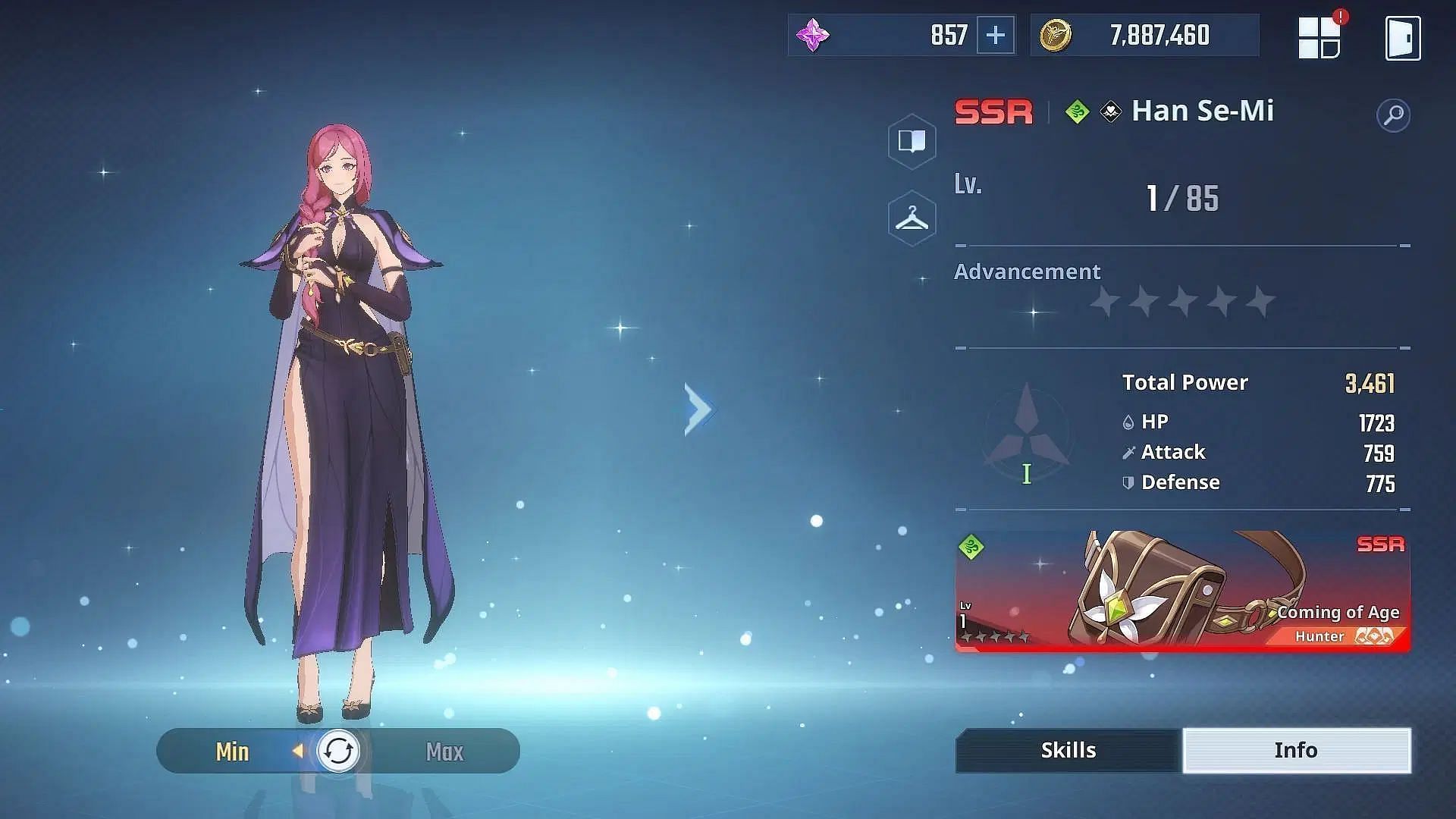 Han Se-Mi (Image via Netmarble)