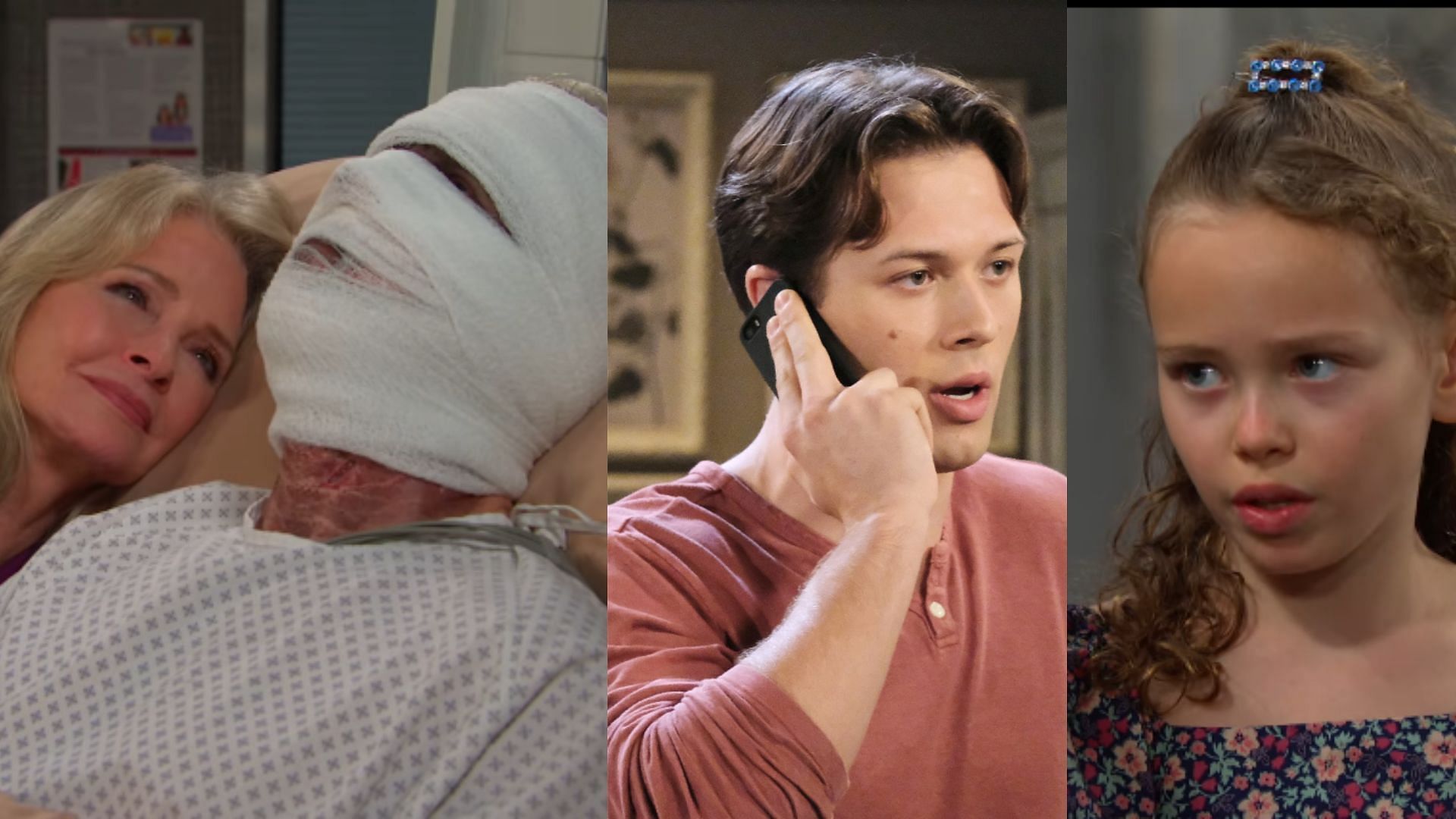 Marlena, John, Tate, Rachel from Days of Oue Lives (Images via Instagram/ @dayspeacock)