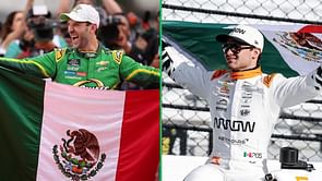 Pato O'Ward reacts to Mexican compatriot Daniel Suarez's heroic NASCAR win on home soil