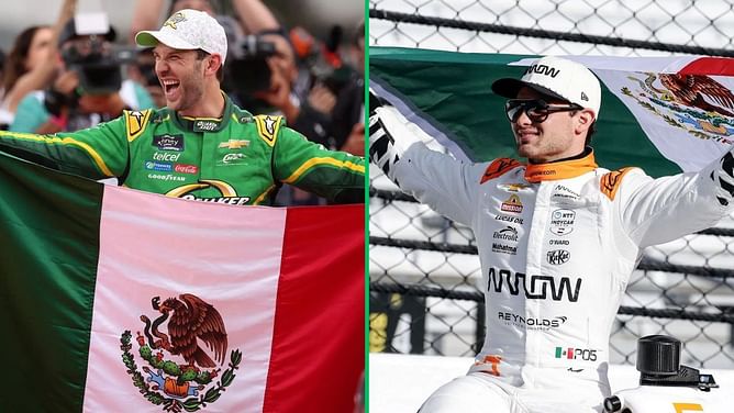 Pato O'Ward reacts to Mexican compatriot Daniel Suarez's heroic NASCAR win on home soil
