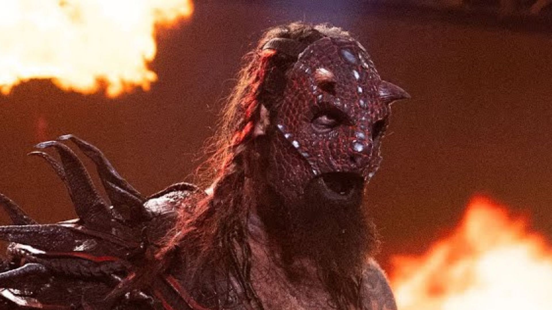 Luchasaurus is an AEW star. (Image credits: AEW YouTube page)