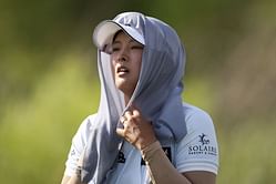 Why did Jin Young Ko withdraw from Round 2 of the KPMG Women's PGA Championship?