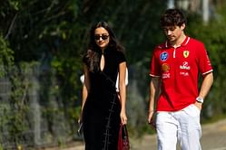 Charles Leclerc clicked with girlfriend Alexandra Saint-Mleux and Pierro Ferrari