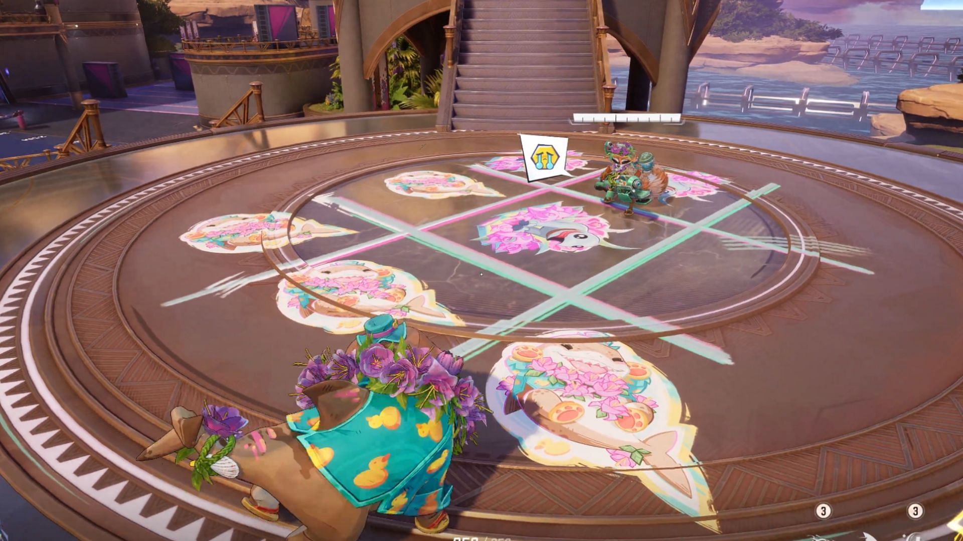 Getting the  Tic Tac Toe spray in Marvel Rivals (Image via NetEase Games)