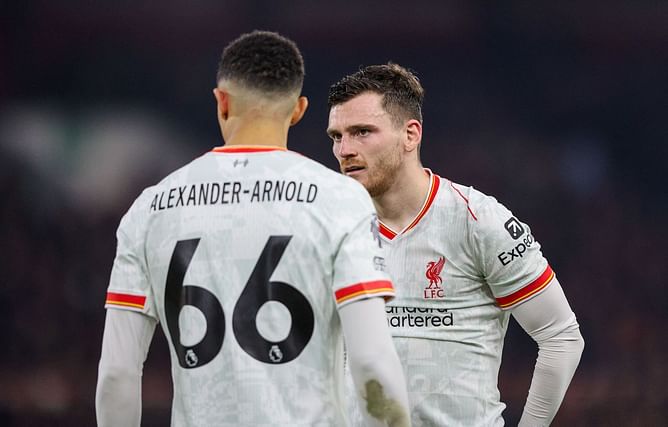 Liverpool defender Andy Robertson linked with shock transfer to become Alexander-Arnold’s rival: Reports