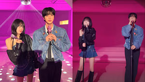 “SOCIAL DISTANCE CHECK” - Fans hilariously react to Jin and Yena’s stage gap while performing their song ‘Loser’ at the BTS member’s concert