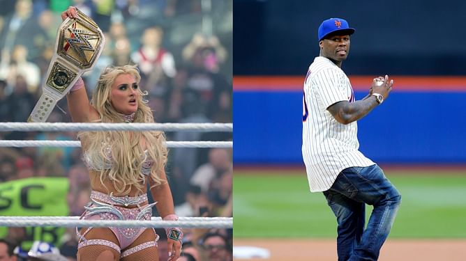 Watch: WWE Women's Champion Tiffany Stratton throws wild pitch before Mets game, eerily reminiscent of 50 Cent