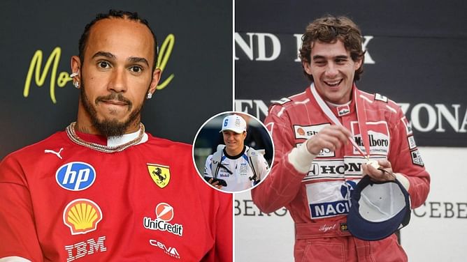 Isack Hadjar pinpoints the key difference between Lewis Hamilton and Ayrton Senna