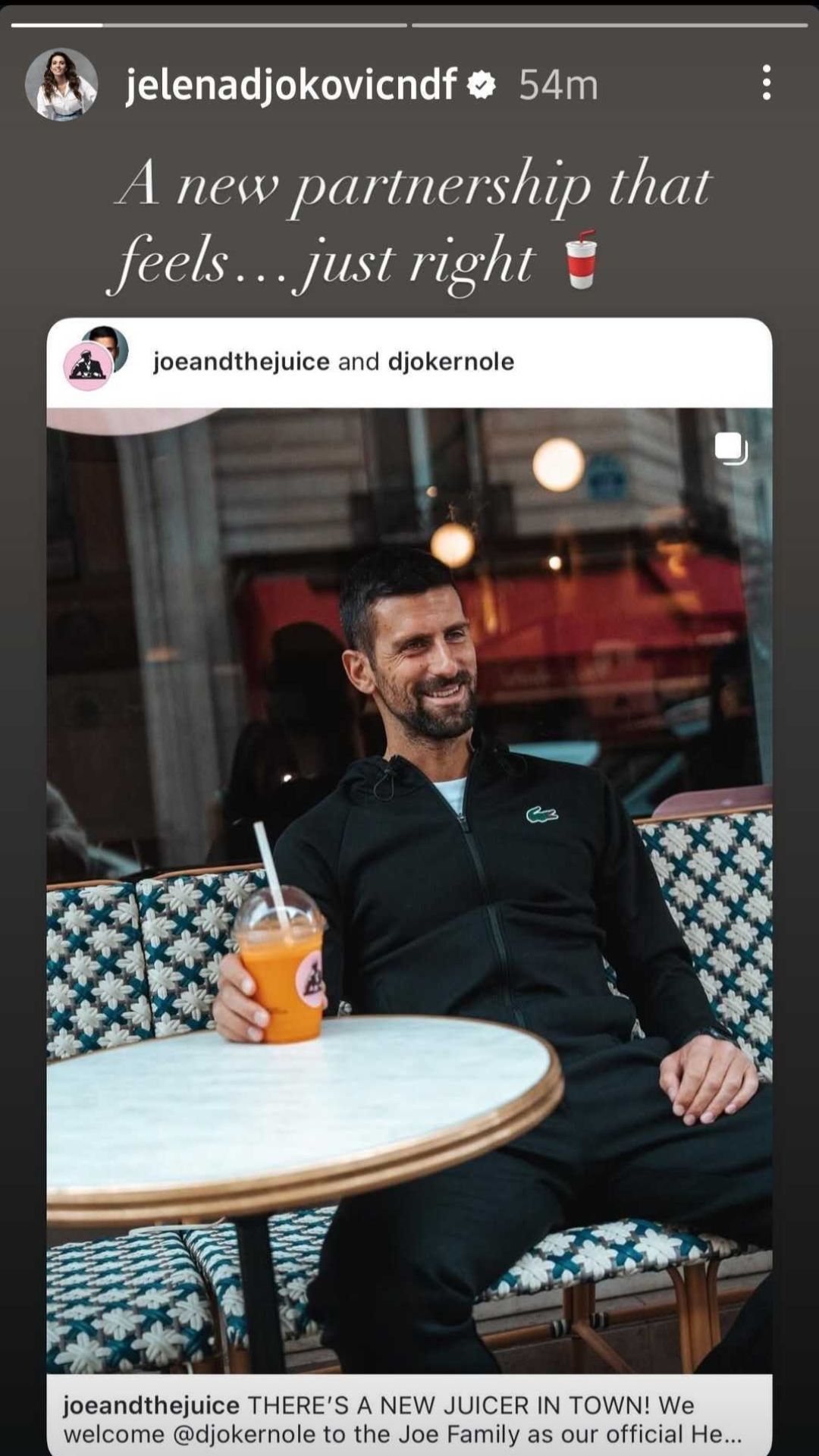 Via Jenlenadjokovicndf on Instagram 