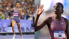 Sydney McLaughlin-Levrone's training partner Athing Mu shows support for the Olympic champion after her Grand Slam Track Philadelphia disappointment
