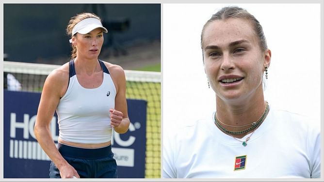 Meet Carson Branstine, the 24-year-old model who graduated from Texas A&M and will take on Aryna Sabalenka at Wimbledon 2025