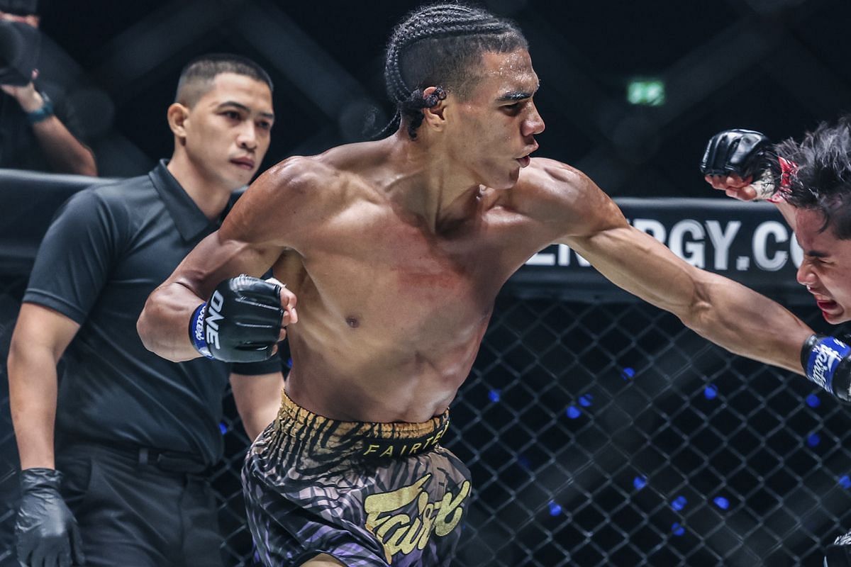 Johan Estupinan (pictured) is back in action at ONE Fight Night 32.