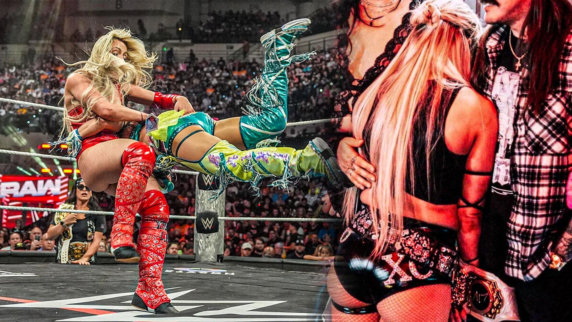 Liv Morgan will take on Kairi Sane on RAW! (Credits: WWE.Com &amp; Liv Morgan