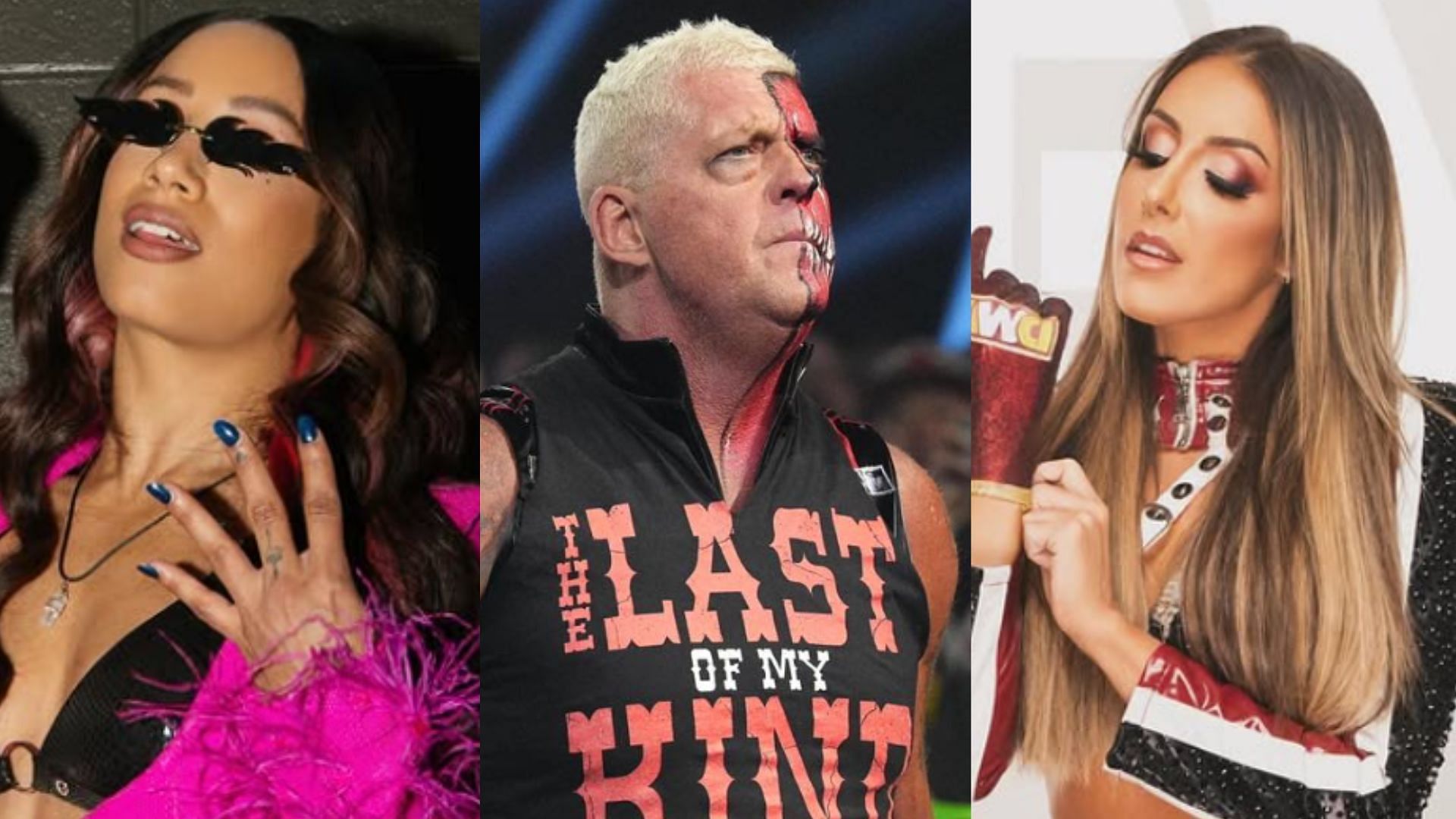 AEW stars lose their minds over the sunning new look of a fellow roster member. (Images via the star