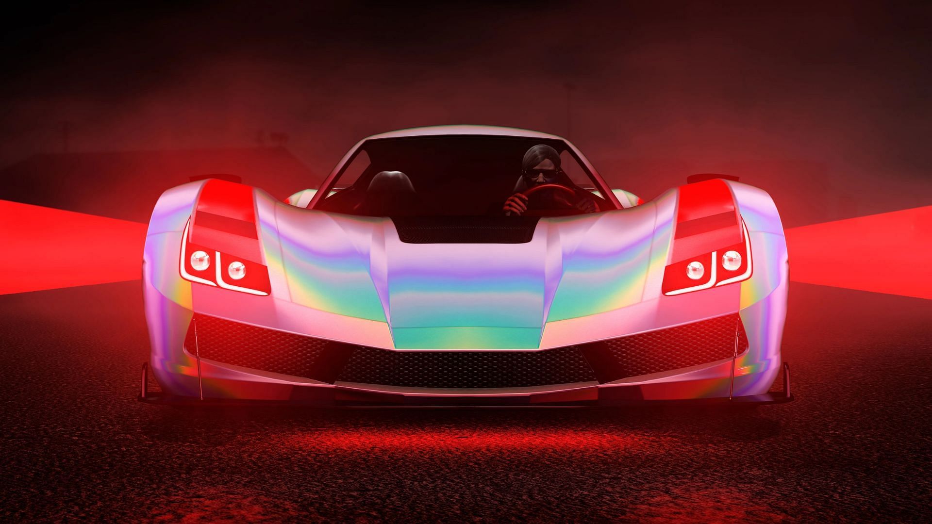 You can use one of the new cars to quickly traverse the map (Image via Rockstar Games)