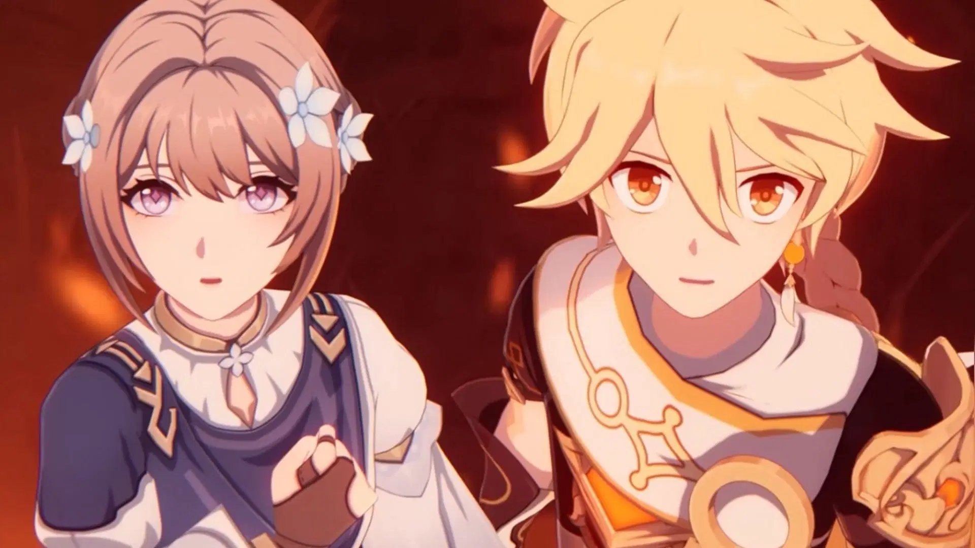A mysterious NPC as seen in the version trailer (Image via HoYoverse)