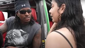 Duke Dennis left shocked after female fan asks him if he wants somebody to "lick" him