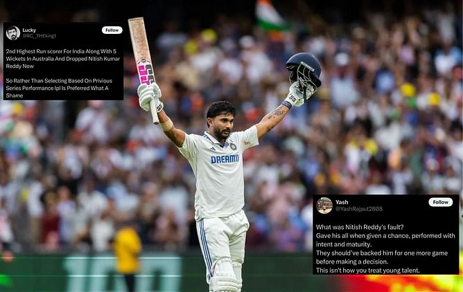 "This isn't how you treat young talent" - Fans unhappy with Nitish Reddy's absence from India's playing XI in ENG vs IND 2025 1st Test