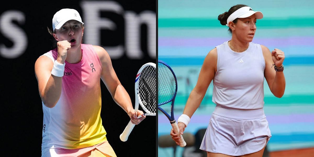 Iga Swiatek and Jessica Pegula will be in action on Day 5 of the Bad Homburg Open 2025. (Photos: Getty)