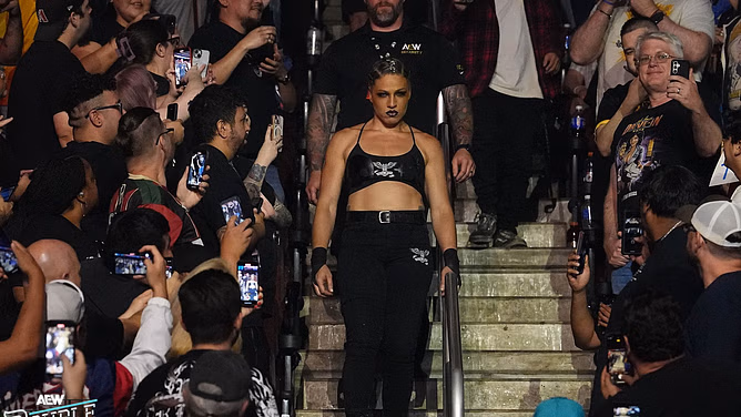Congratulations to AEW star Marina Shafir