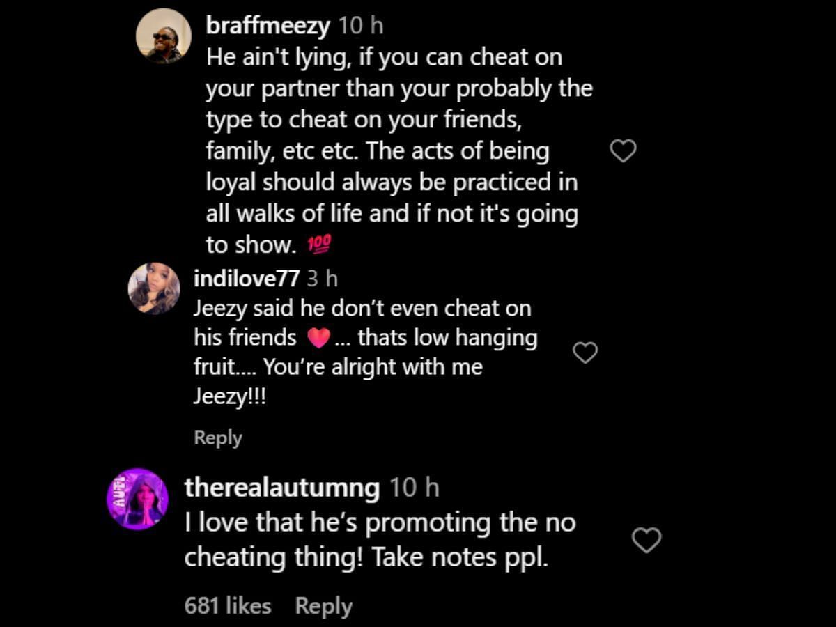 Netizens discuss the rapper's statement about actress Nia Long. (Image via Instagram/@hollywoodunlocked)