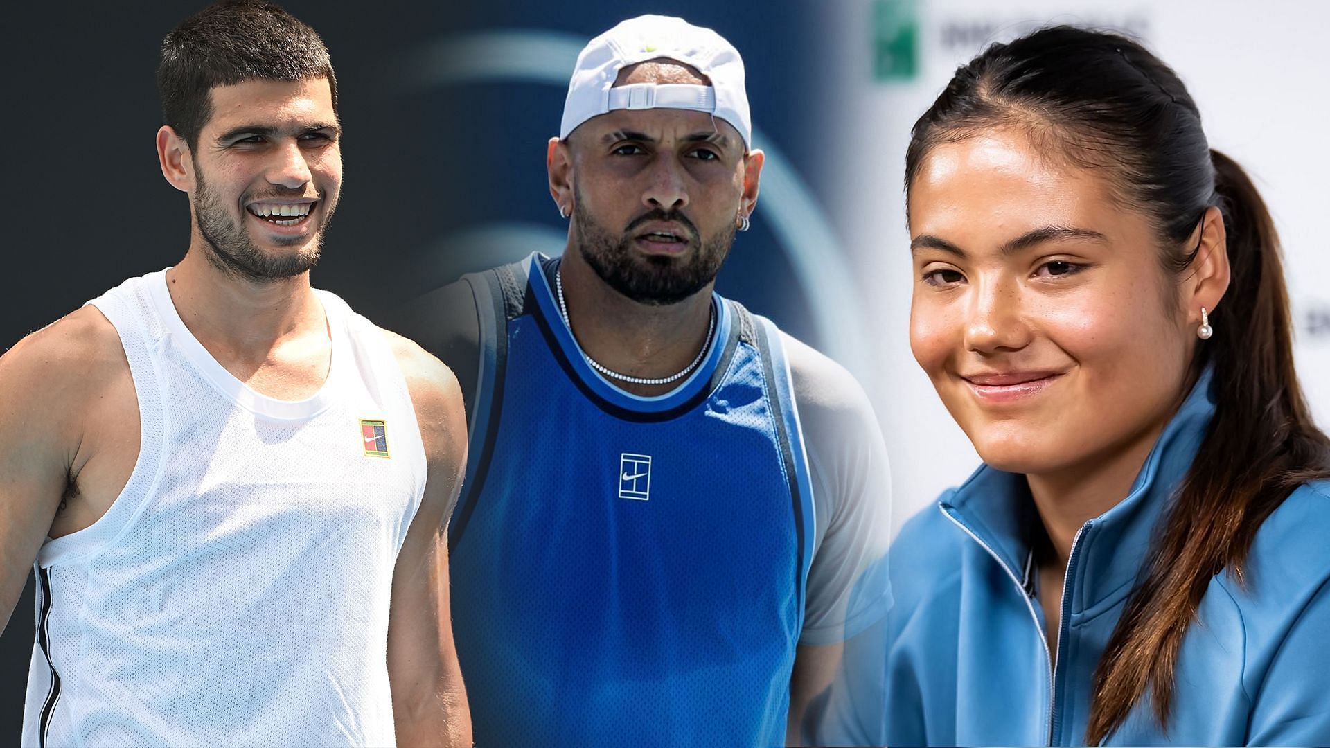 Emma Raducanu and Carlos Alcaraz fans enraged on Nick Kyrgios comment- Image Source: Getty