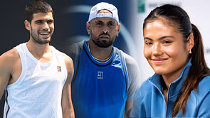 "Give up, Carlos Alcaraz won already" - Fans warn Nick Kyrgios to 'stay away' from Emma Raducanu after Aussie cheers her on ahead of Wimbledon
