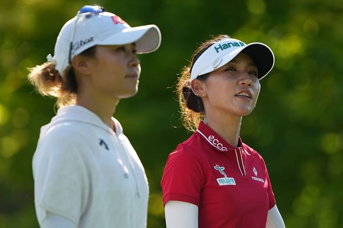Lydia Ko and Danielle Kang share their excitement on teeing off together at the Dow Championship