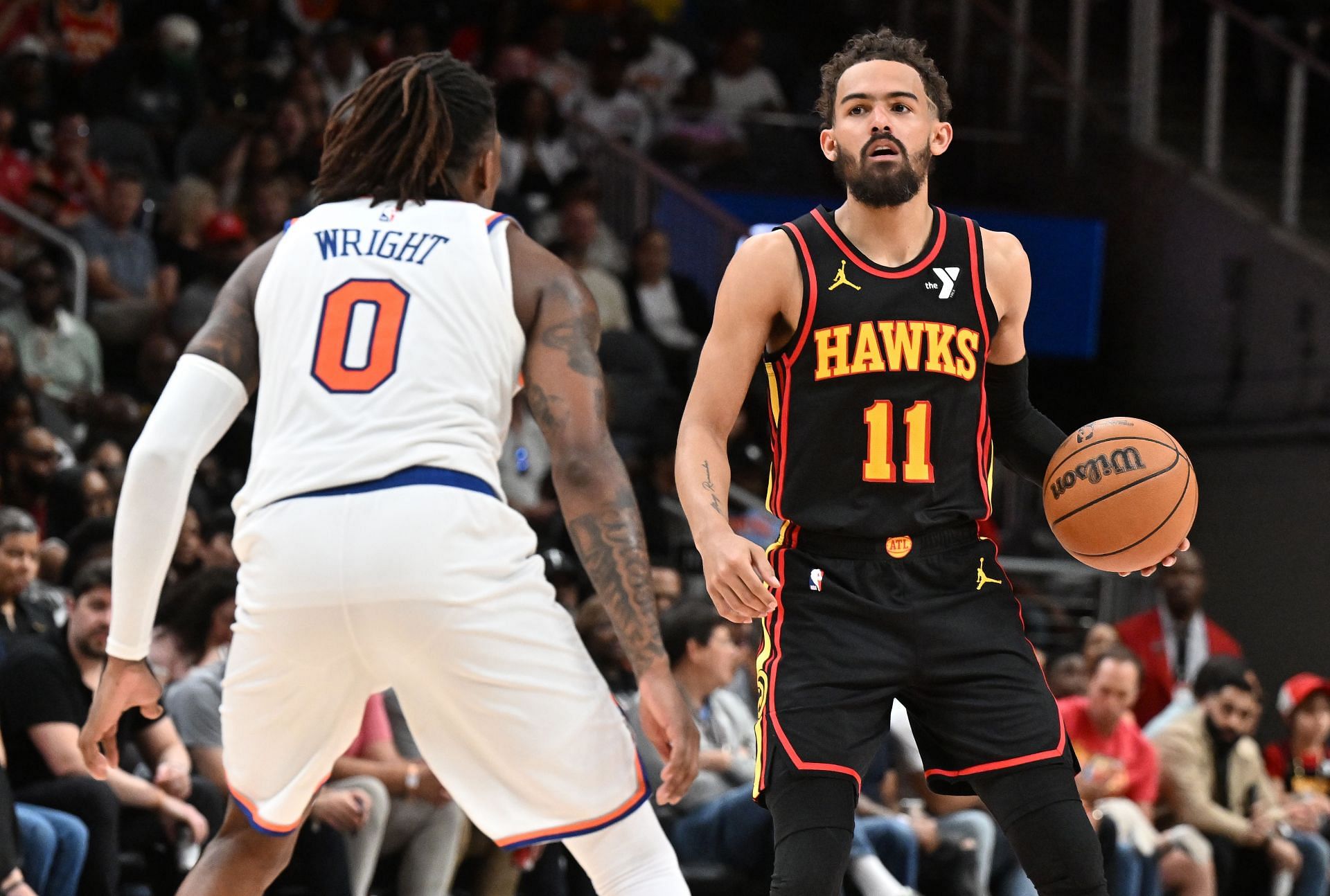 Knicks villain Trae Young fires 2-word dig to rub salt in New York fans’ wounds after failed attempt in coaching hunt