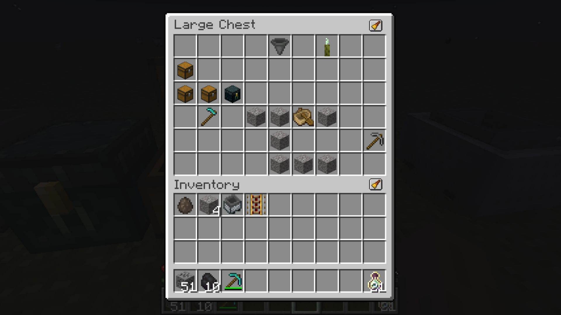 Inventory sorting mods can help bypass the tedious item sorting (Image via Curseforge)