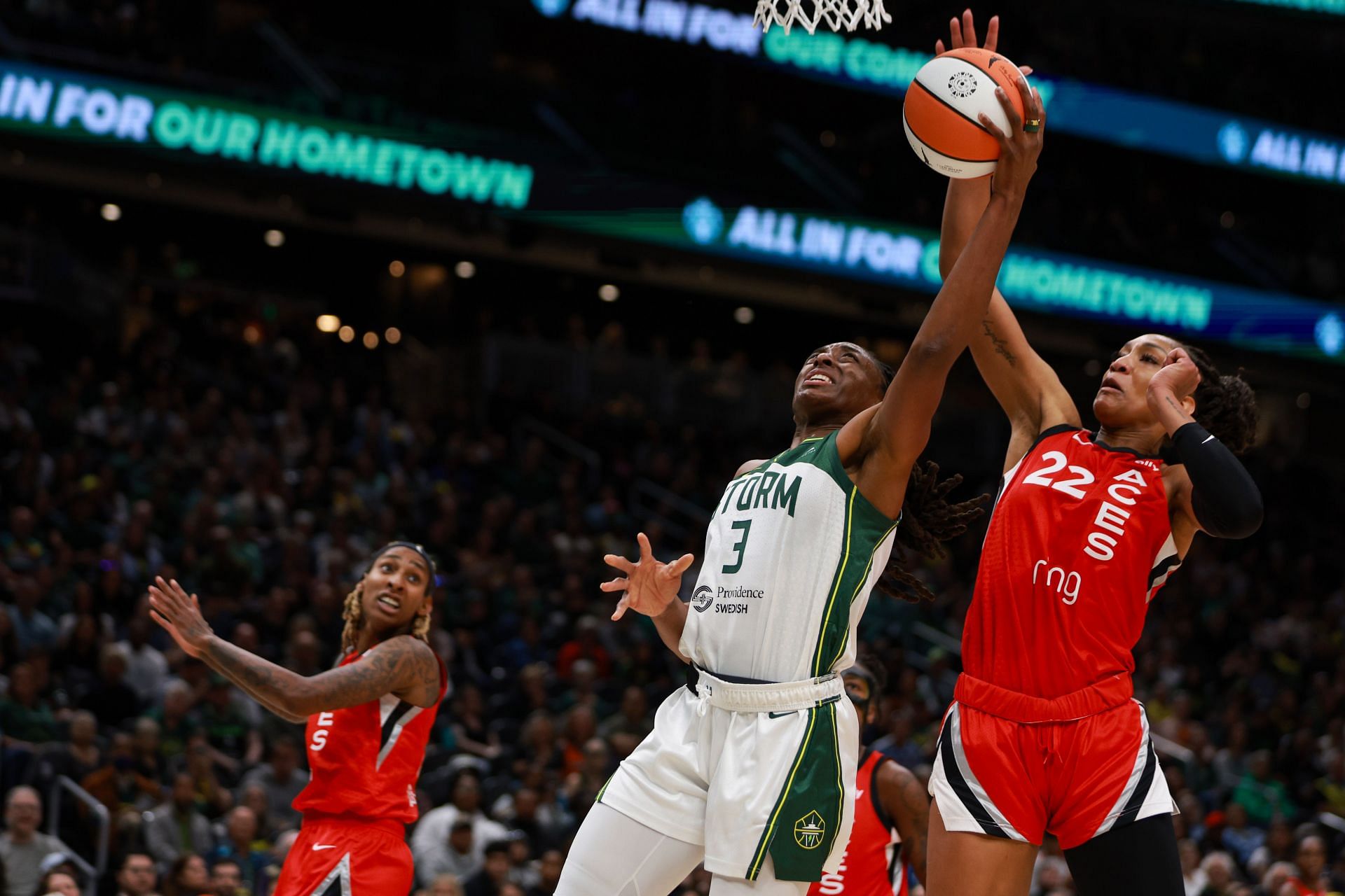 Las Vegas Aces v Seattle Storm - Source: Getty