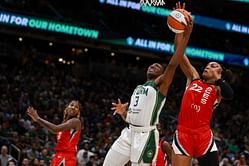 Las Vegas Aces vs Seattle Storm Game Player Stats and Box Score for Jun. 1 | 2025 WNBA Commissioner's Cup