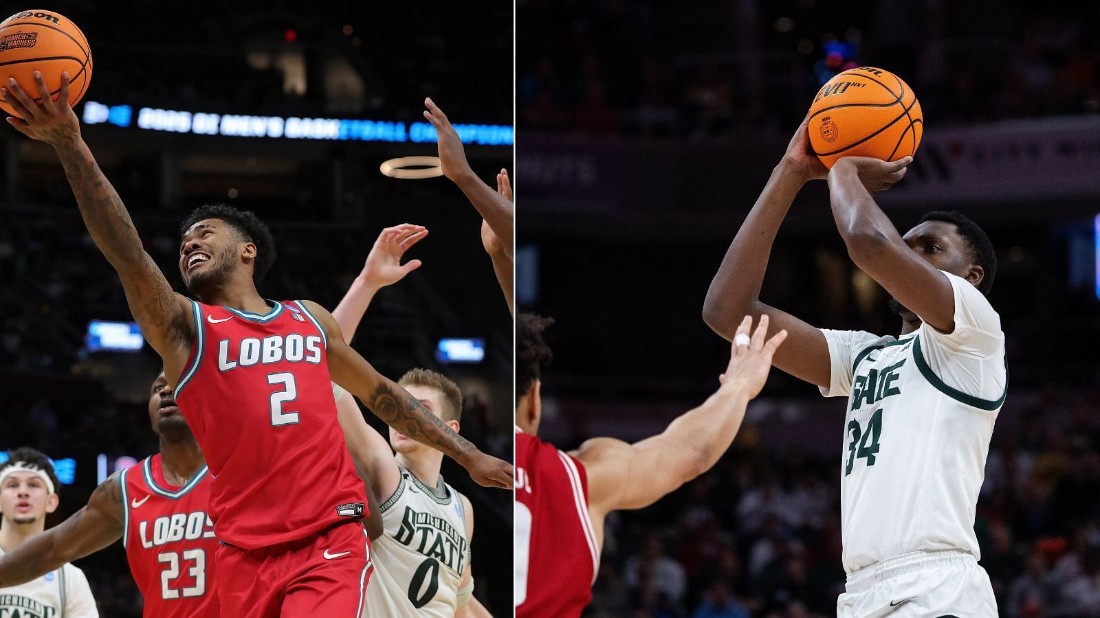 Outside scorer Donovan Dent and inside standout Xavier Booker were two significant additions for the Bruins in the offseason. (Photo Credits: IMAGN)