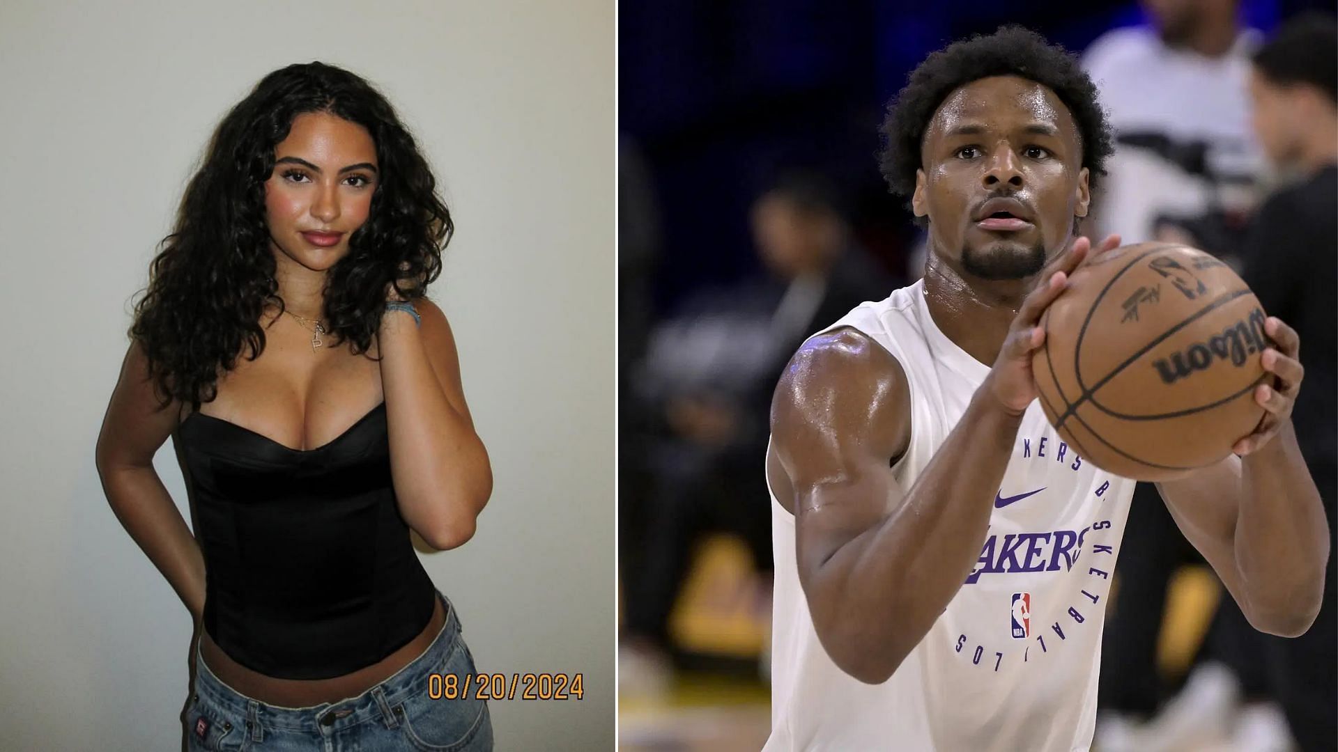 Bronny James&rsquo; girlfriend Parker Whitfield prides over her friend
