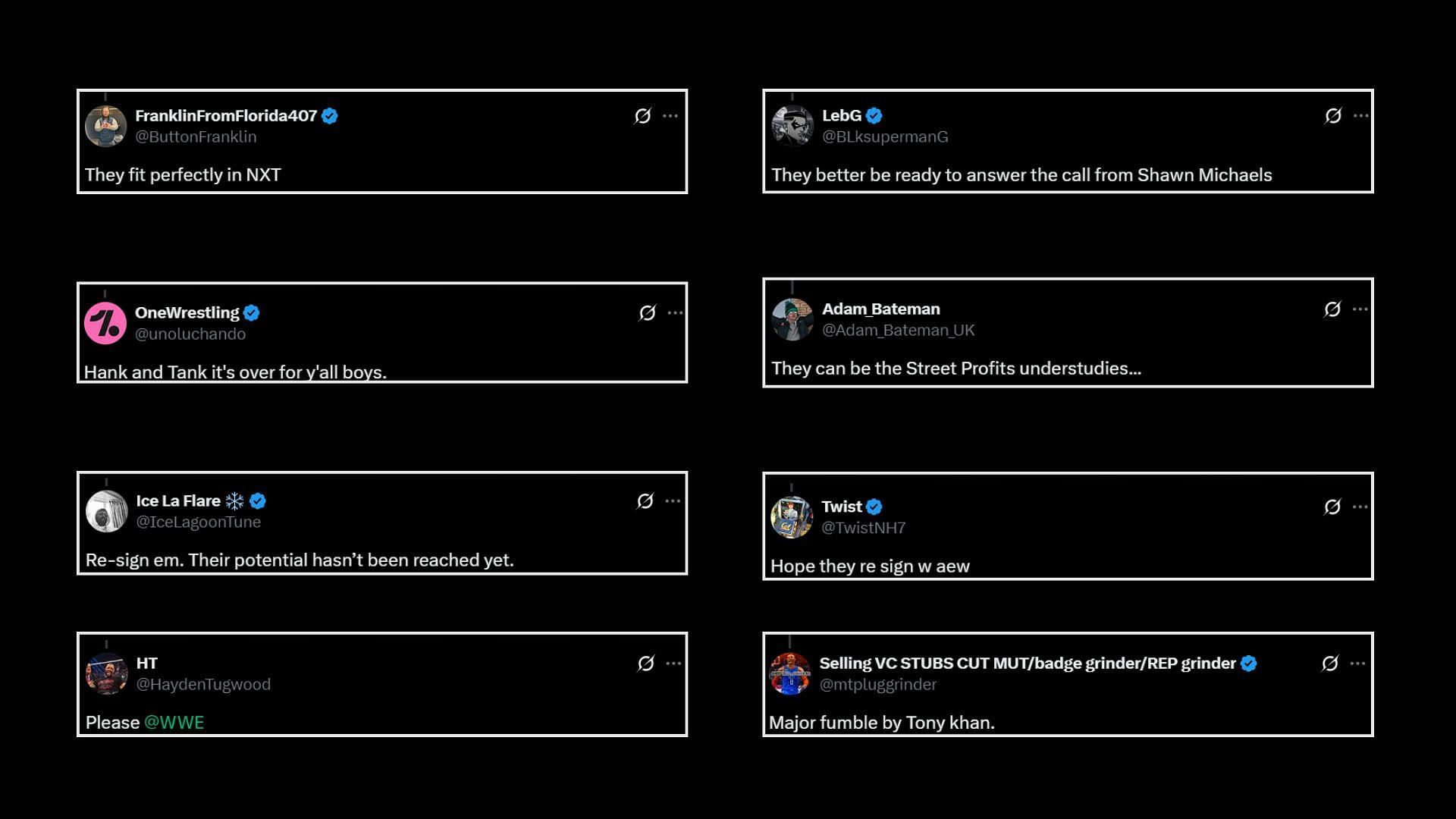 Fans react to the report