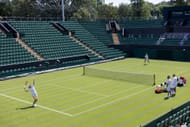Rybakina practices at Wimbledon 2025 (Image Source: Getty)