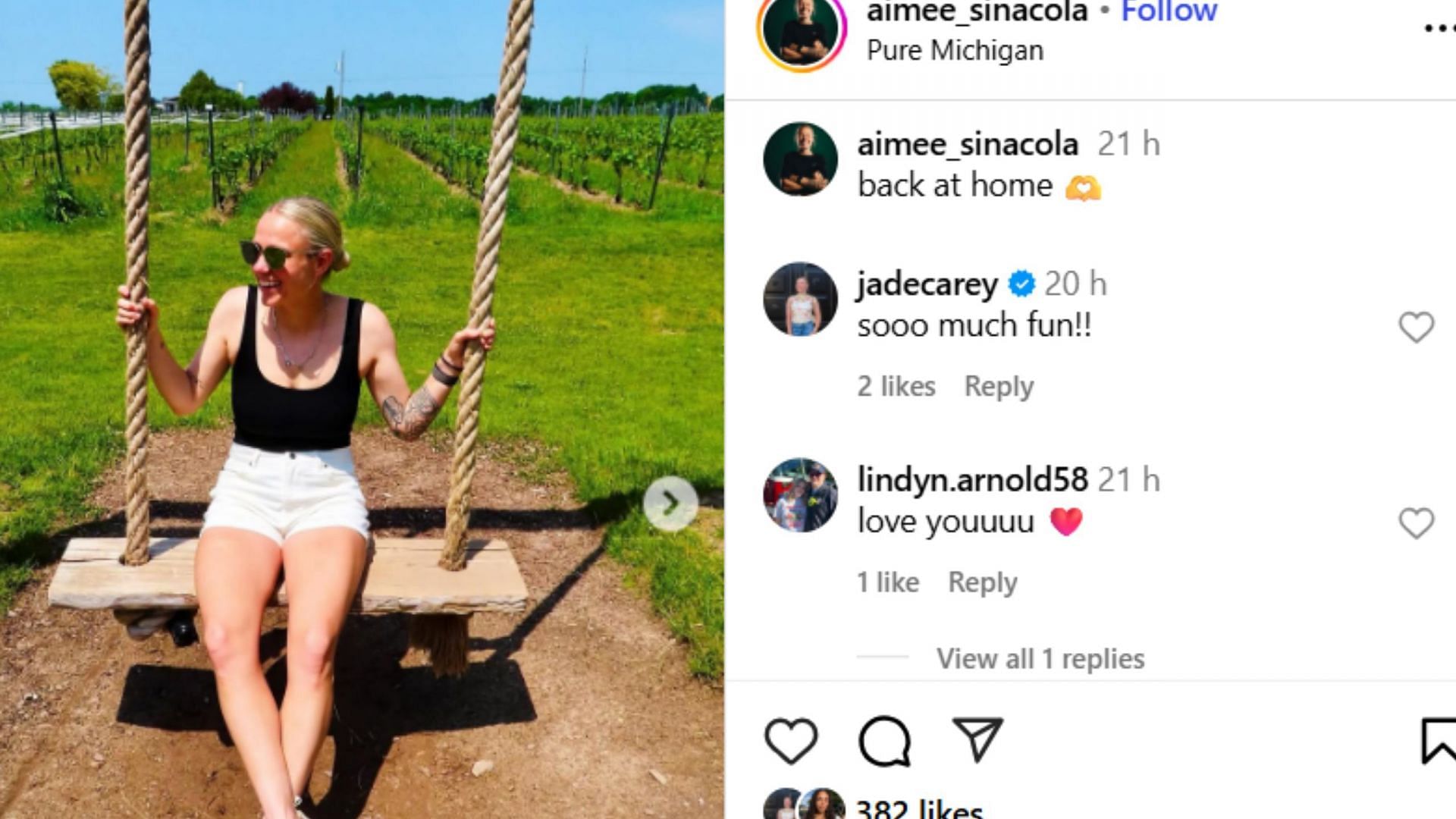 Obrázok prostredníctvom IG/@aimee_sinacola