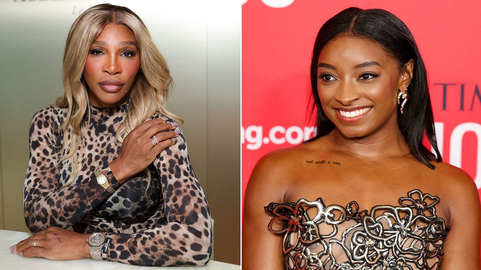 Serena Williams and Simone Biles (Source: Getty)