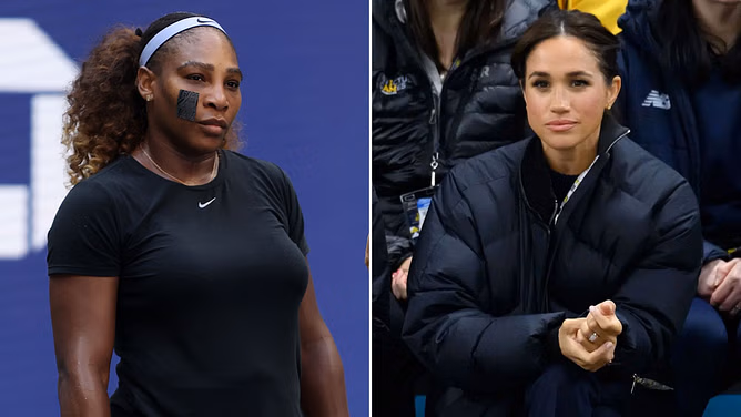 "Serena Williams is a fool being friends with this woman" - Fans accuse Meghan Markle of being 'jealous' of American tennis icon after latest comments