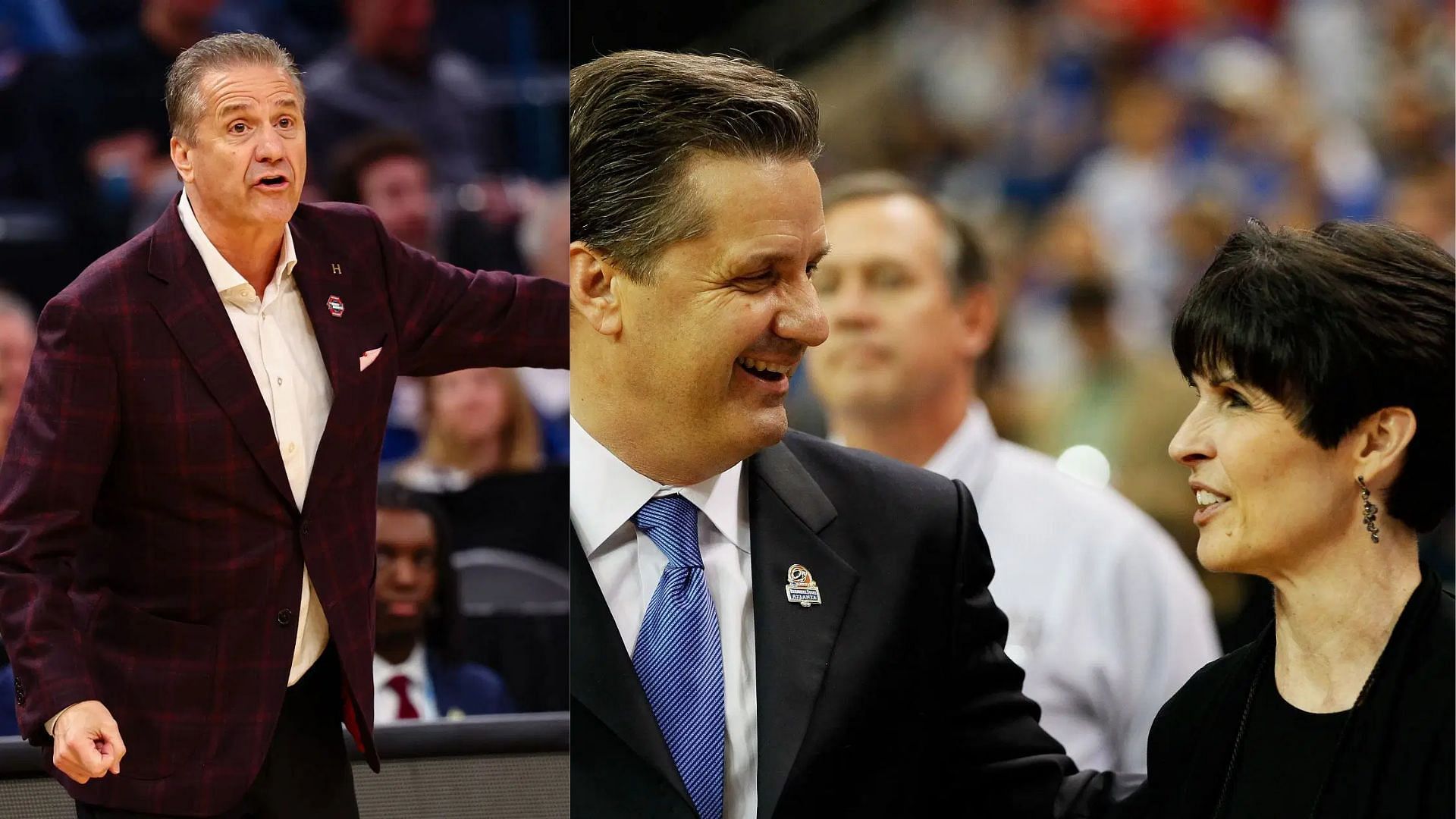 John Calipari and his wife Ellen