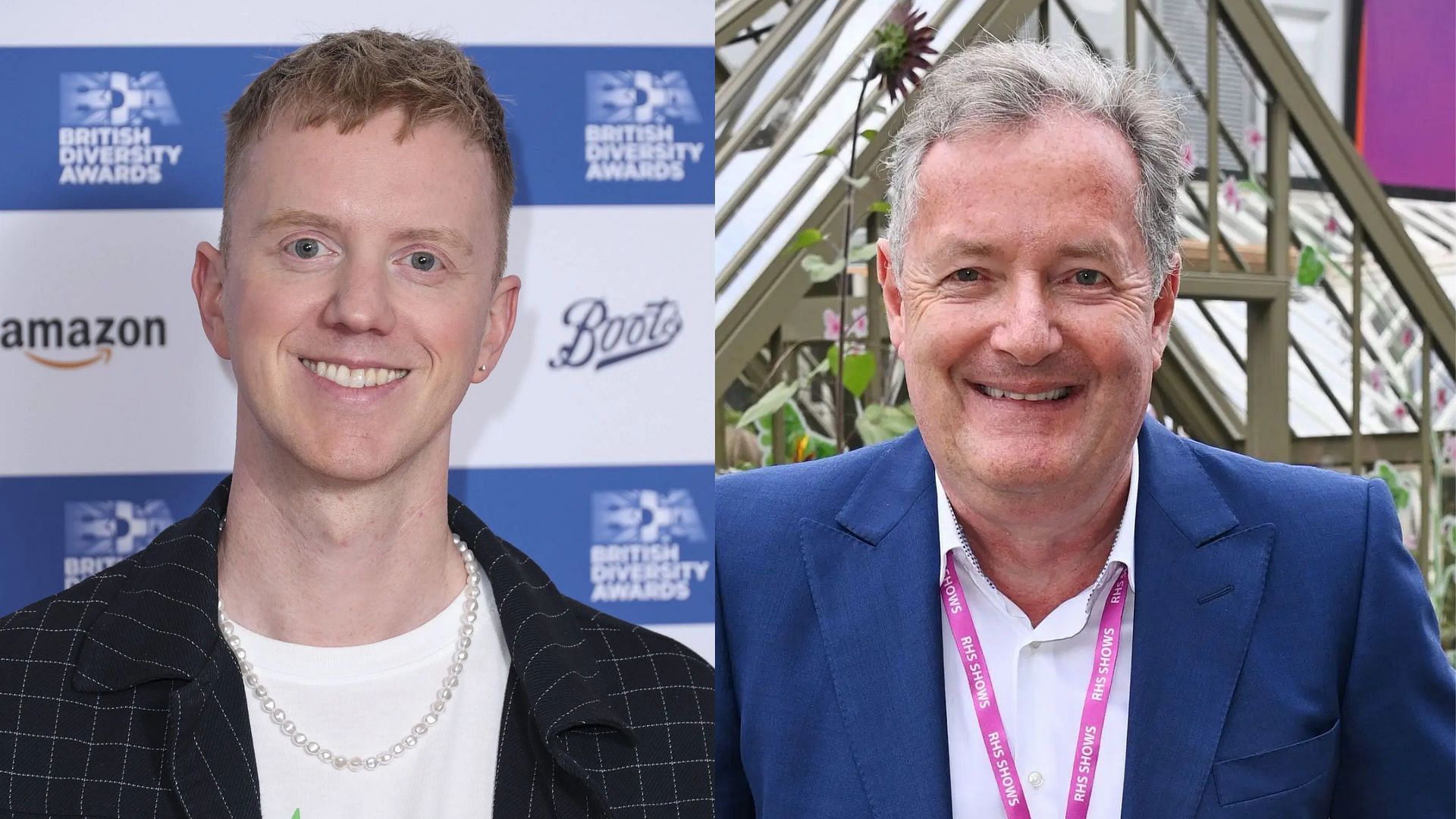 James Barr and Piers Morgan (All Images via Getty)